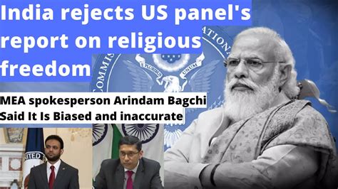 India Slams Us Rejects Us Panels Report On Religious Freedom Mea