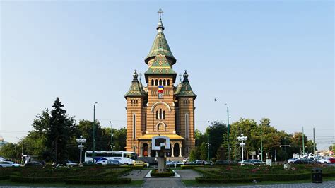 Timisoara Piata Victoriei Catedrala Mitropolitana Flickr