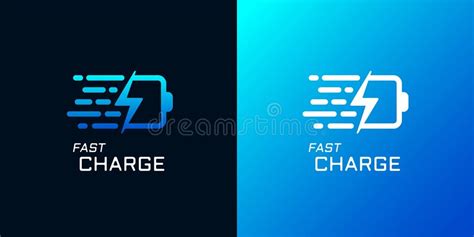 fast charger logo stock illustrations  fast charger logo stock