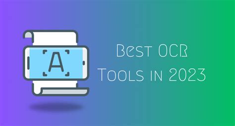 Best Ocr Tools In Data Science Society