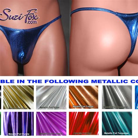 Metallic Bikini Etsy