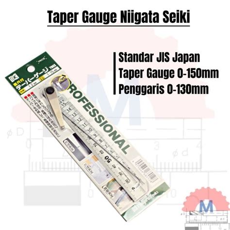 Jual Taper Gauge SK TPG 700S 700SKD Niigata Seiki Taper Gage Jakarta