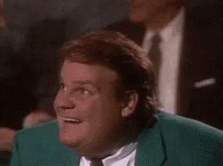 Chris Farley Shocked GIF - Confused Smile Frown - Discover & Share GIFs