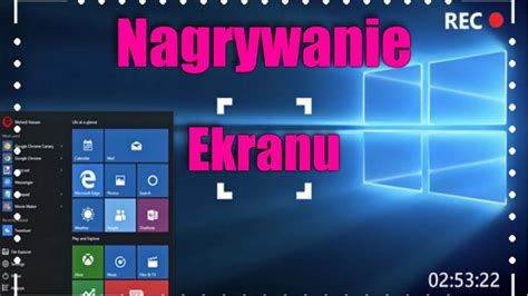 Nagrywanie Ekranu Windows 10 YouTube