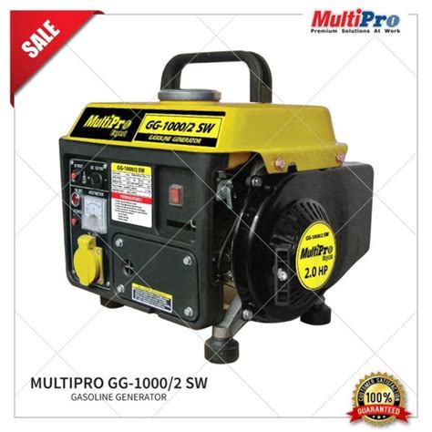 Jual Multipro Mesin Genset Listrik Bensin Generator Watt Gg