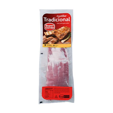 Costillar Tradicional Super Cerdo Al Vac O Donrene