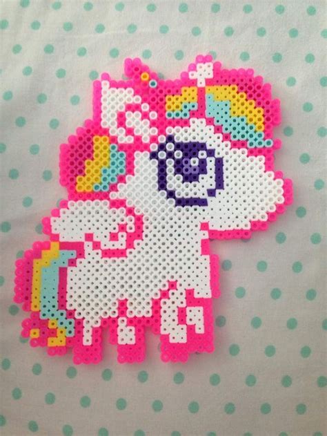 Perler Bead Unicorn Crafty Amino Perler Beads Perler Beads Designs