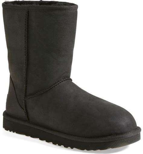 Ugg® Classic Short Leather Water Resistant Boot Women Nordstrom