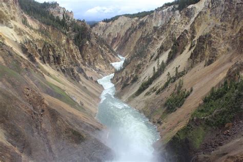 Lower Falls - Yellowstone | Trails Unblazed