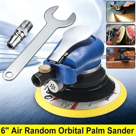 Buy Air Random Orbital Palm Sander Auto Body Orbit Da Sanding Pad