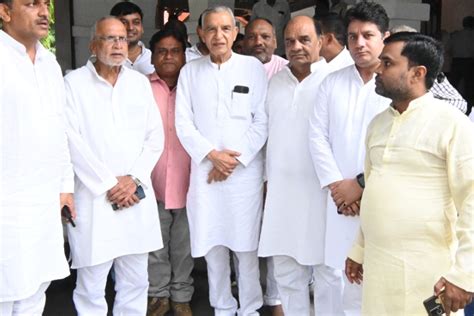 Cong Prez Elections Party Treasurer Pawan Bansal Takes Nomination Form