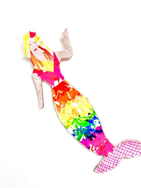 Make Your Own Rainbow Mermaids - Oh Creative Day