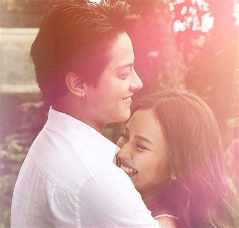 Kathryn Bernardo And Daniel Padilla In The Music Video Cant Help Falling In Love Kathniel