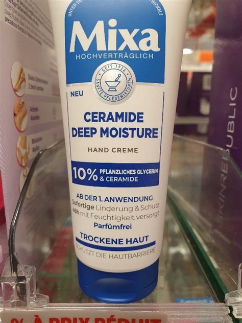 Mixa Ceramide Deep Moisture Handcream Ml Inci Beauty