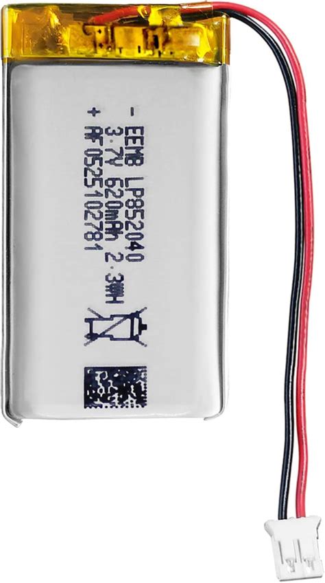 EEMB Lipo Akku 3 7 V 620 MAh Wiederaufladbarer Lithium Ionen Akku