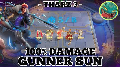 Tharz 3 Gunner Sun 100 Damage With Starcore Claude New Meta Synergy