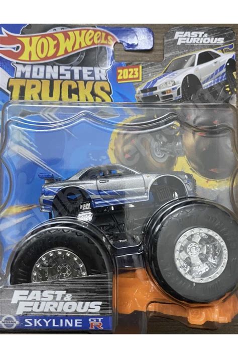 Hot Wheels Monster Trucks Fast Furious Nissan Skyline Gt R Fiyat Yorumlar