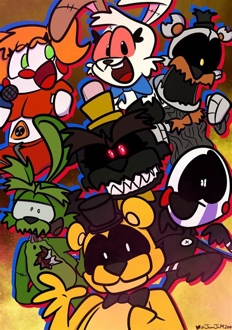 Todays Fnaf 7th Anniversary By Juanjom On Newgrounds