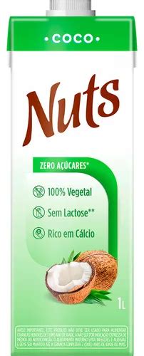 Leite De Coco É Vegano - Leite De Coco Vegetal Nuts 1l Zero Lactose E 100% Vegano | MercadoLivre