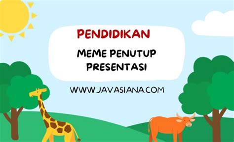 20+ Meme Penutup Presentasi Kekinian, Lucu dan Menarik (2024)