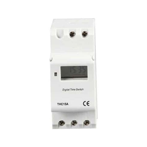 Thc A Geyser Timer Switch Weekly Programmable A Output