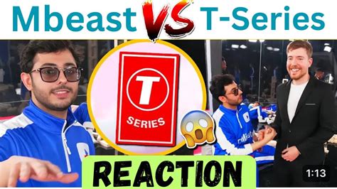 Carryminati Reaction On Mrbeast Vs T Series Controvesy 😱 Mr Beast