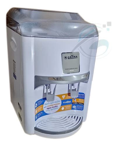 Purificador De Gua Latina Pa Refrigerado Compressor Parcelamento Sem Juros