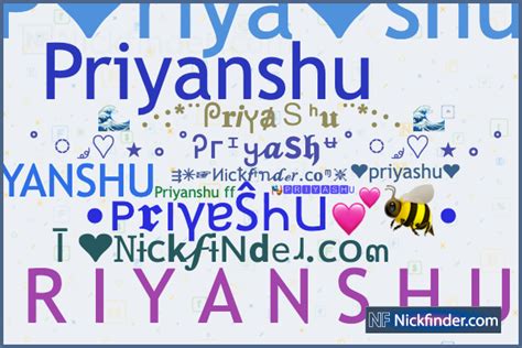 Priyanshu Name