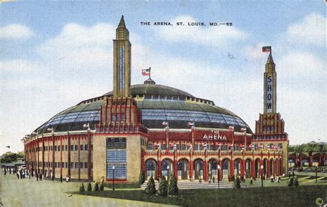 St. Louis Arena Postcard - Unknown date : r/StLouis