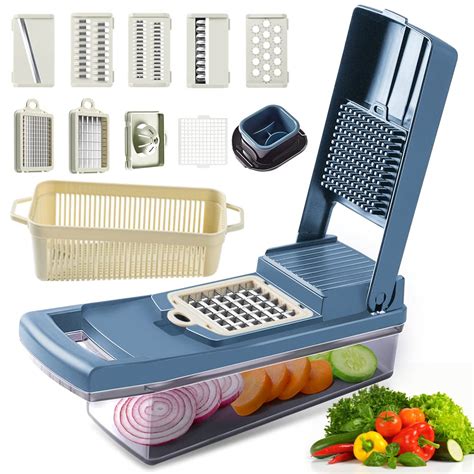 OuYteu Vegetable Chopper Dicer Onion Chopper 15 In 1 Food Chopper