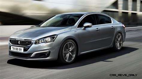 Update2 New Photos 2015 Peugeot 508 Facelifted With New Led Drls Box