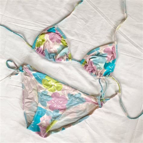 Summer Floral Hibiscus Bikini Set Women S Fashion Swimwear Bikinis