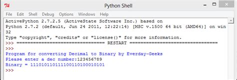 Convert Number To Binary Python Pananow