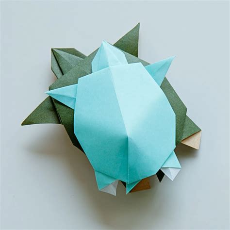 How To Fold An Origami Turtle Origamiok