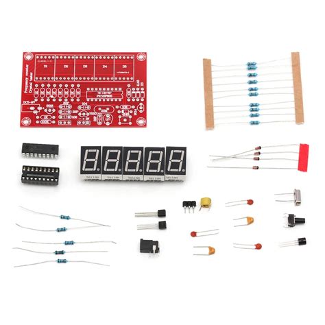 1Hz 50MHz oscylator kwarcowy miernik częstotliwości miernik 5 cyfrowy