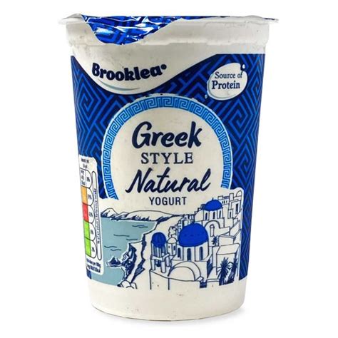 Greek Style Natural Yogurt 500g Brooklea Aldi Ie