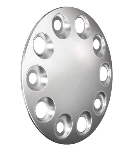 Dolunay Model Circle Metal Stainless Wheel Cover Solid Body Ay San