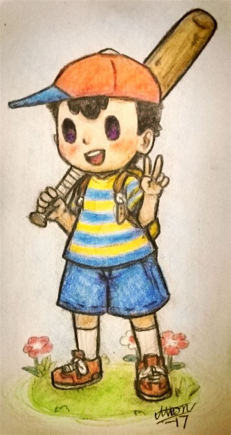 Say Fuzzy Pickles Ness From Mother 2earthbound By Aaronchu29 On