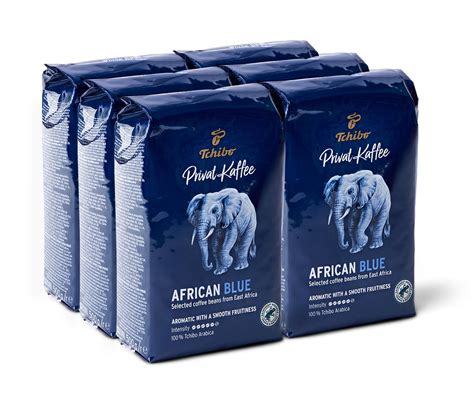 Privat Kaffee African Blue zrnková káva 6 x 500 g 472500 z e shopu