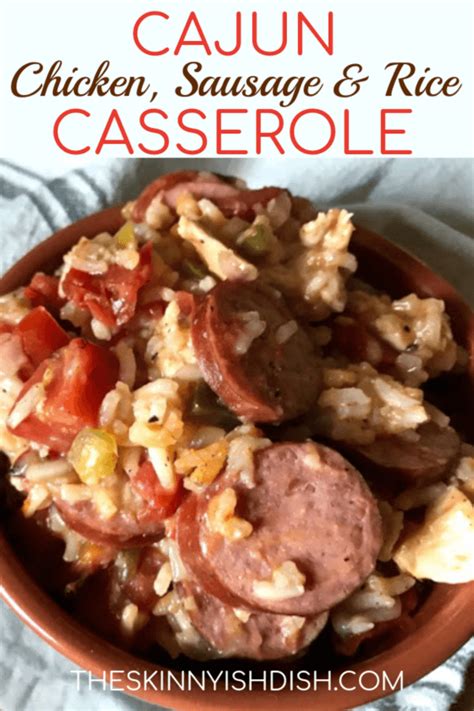 Cajun Chicken Sausage And Rice Recipe Cajun Chicken Cajun