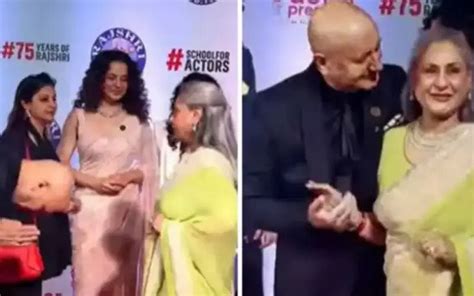 People Trolled Jaya Bachchan For Ignoring Kangana Ranaut In Uunchai