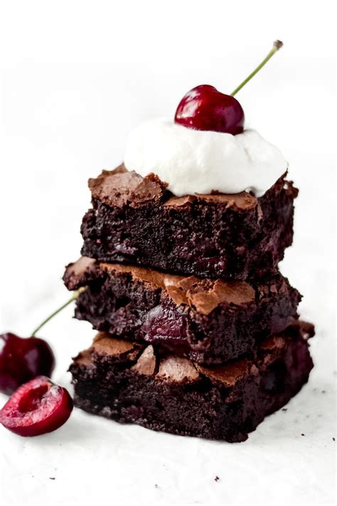 Chocolate Cherry Brownies — Damn Spicy