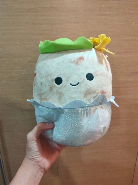 Squishmallow Burrito Plush Hobbies And Toys Toys And Games On Carousell