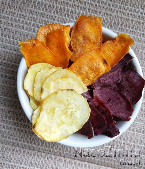 Chips De Batata Doce Colorida Nacozinhabrasil