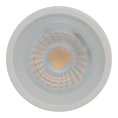 L Mpada Led Dicroica Mr Gu W Bivolt Branco Quente Bela Home