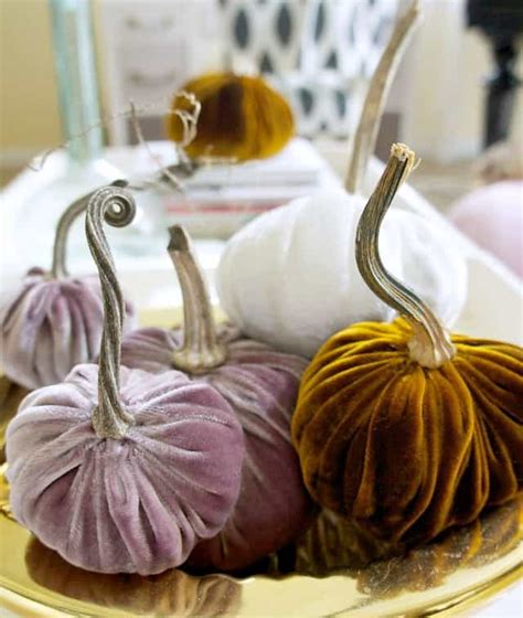 How To Make Diy Velvet Pumpkins An Easy Tutorial