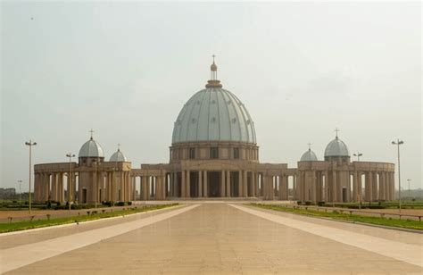 Basilica Our Lady Peace Yamoussoukro Royalty Free Images Stock