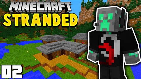 EXPLORING And SHELTER Minecraft Stranded Roleplay YouTube