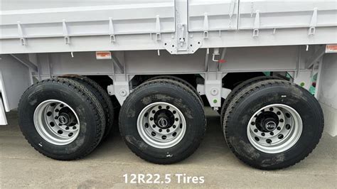 Triple Axle Drop Side Door Trailer For Sale In Trinidad And Tobago