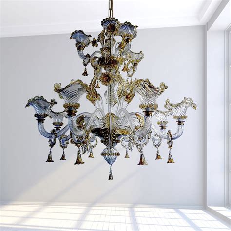 Lustre Cl Ssico Dream Bottega Veneziana Em Vidro Da Linha